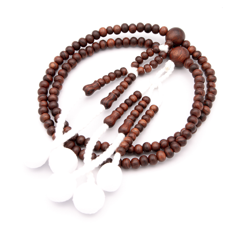 栴檀 数珠 尺寸（大・男性向け） 木 綿房 創価学会念珠 | 【公式】創価